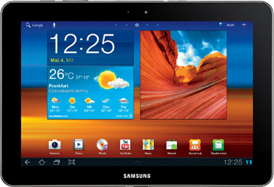 Samsung Galaxy Tab 10.1 groß